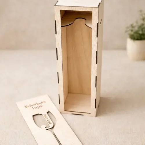 Botellero Personalizado de madera