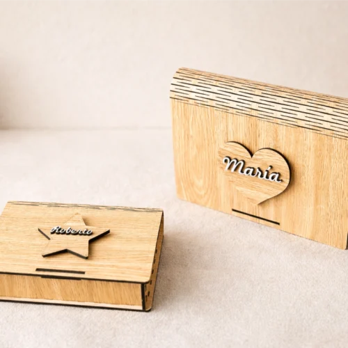 Caja de madera personalizada
