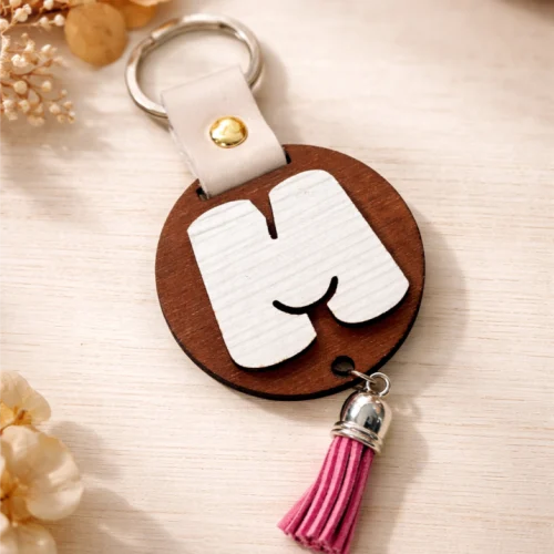 Llavero de madera personalizado Modelo Candy