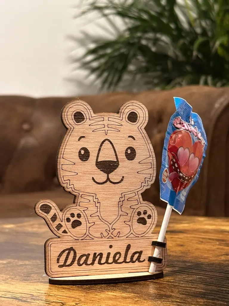 Marcasitios infantiles de animales personalizados