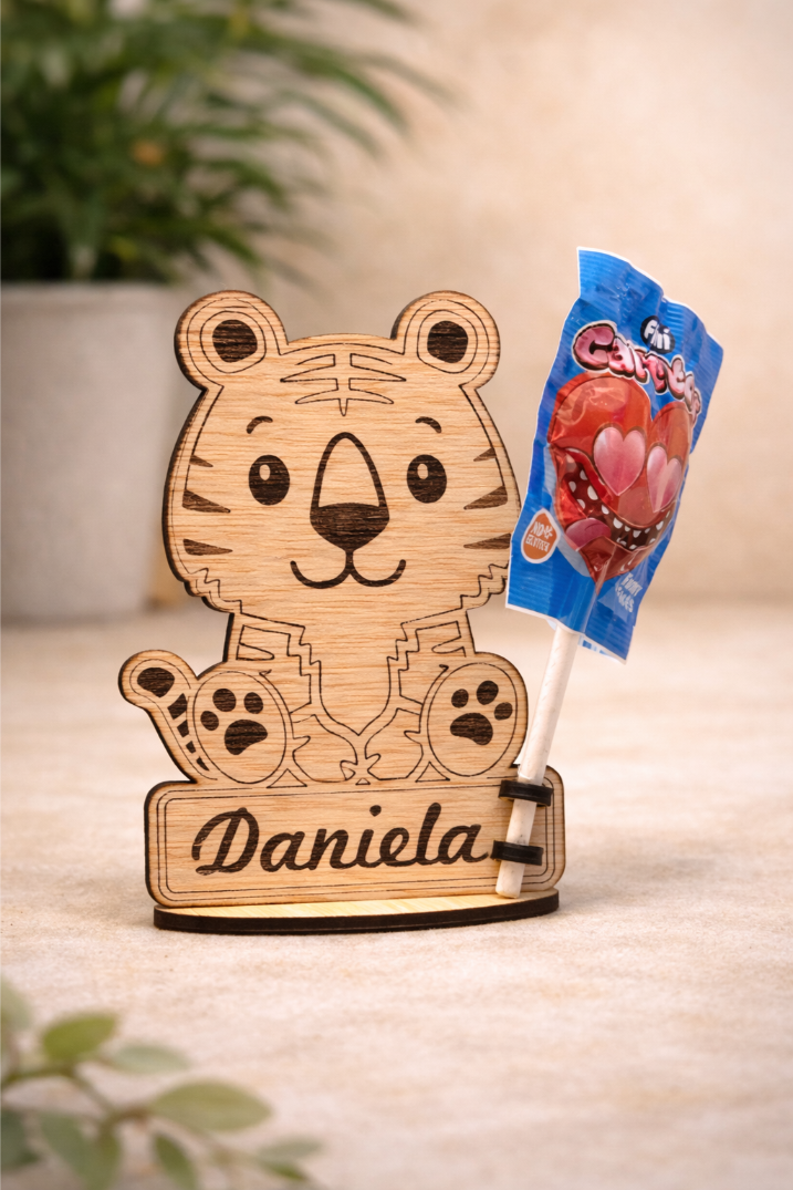 Marcasitios infantiles de animales personalizados