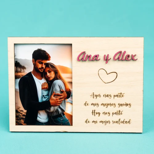 Marco de 1 Foto personalizado