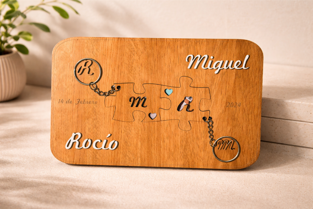 Marco de fotos puzzle