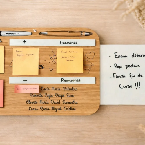 Tabla organizador de post it