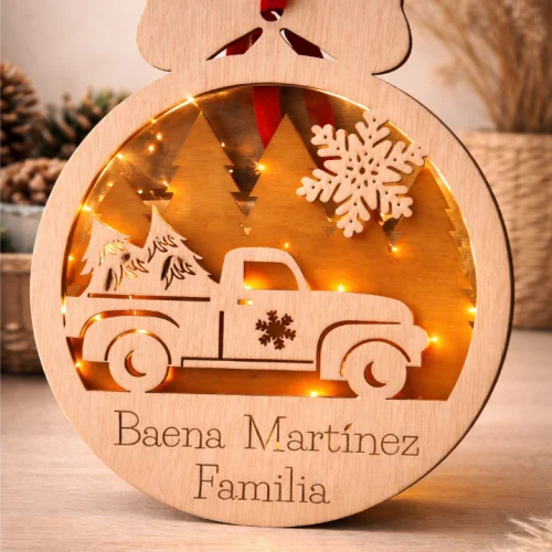 Adorno de Puerta de Navidad Personalizado