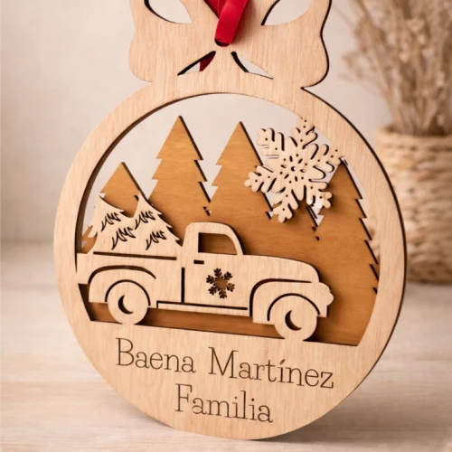 Adorno de Puerta de Navidad Personalizado