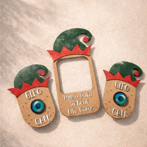 Set Navidad Timbre y Elfocam