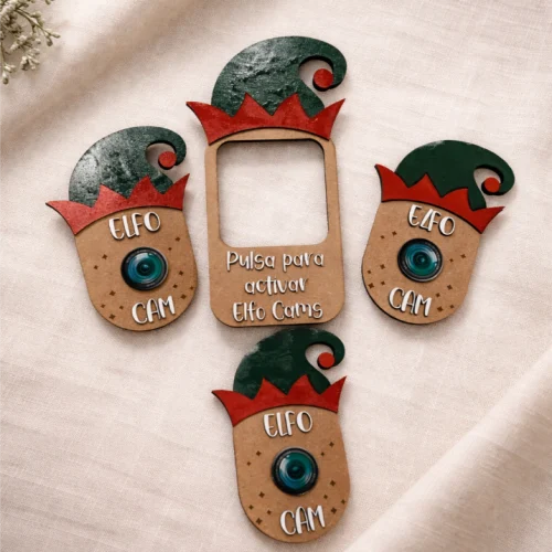 Set Navidad Timbre y Elfocam