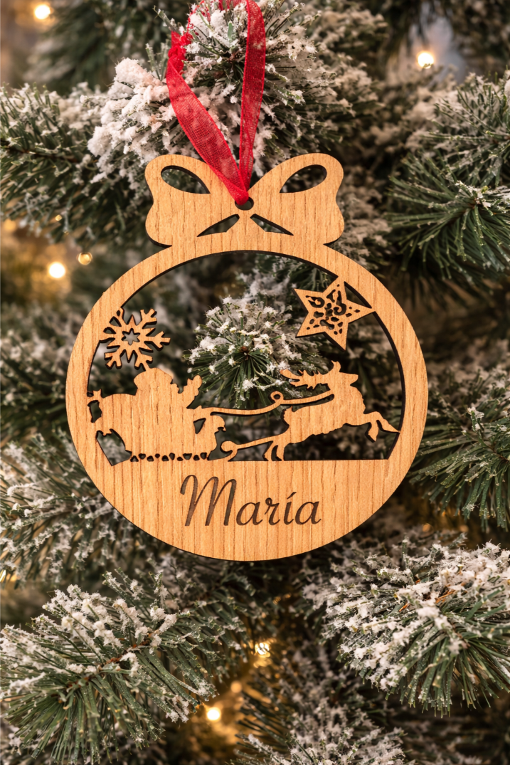 Pack de bolas personalizadas de Navidad