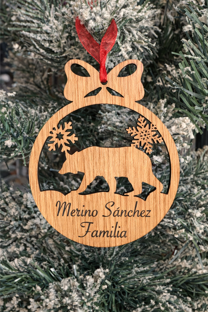 Pack de bolas personalizadas de Navidad