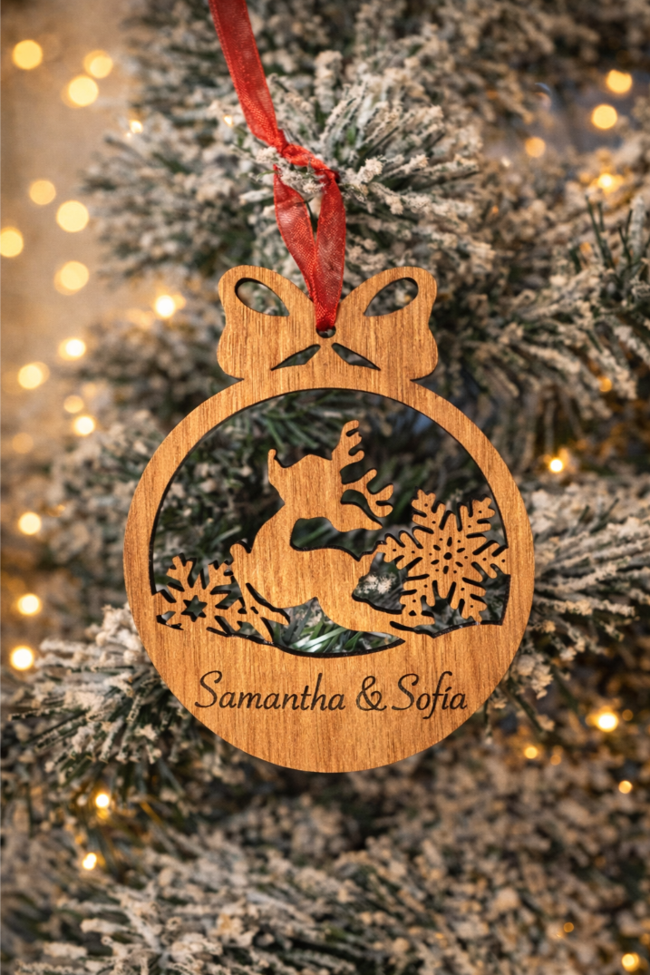 Pack de bolas personalizadas de Navidad