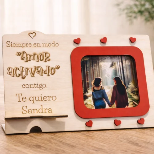 Regalo personalizado soporte para móvil con foto