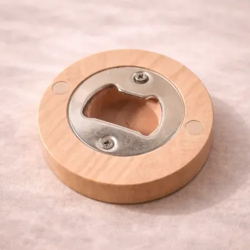 Abrebotellas de madera personalizado