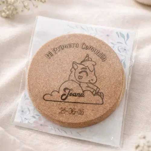 Espejo de Corcho Personalizado de Mano