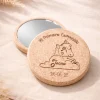 Espejo de Corcho Personalizado de Mano