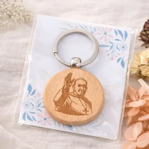 Llavero conmemorativo del Papa Francisco