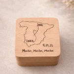 Caja de anillos personalizada