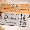 Caja regalo personalizada para entradas
