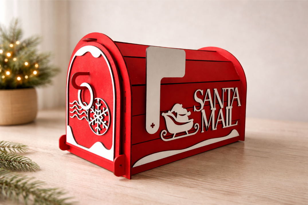 Buzón de Navidad para Papá Noel