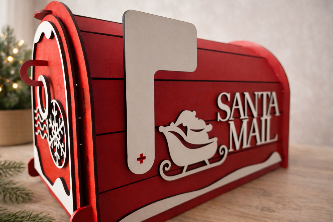 Buzón de Navidad para Papá Noel