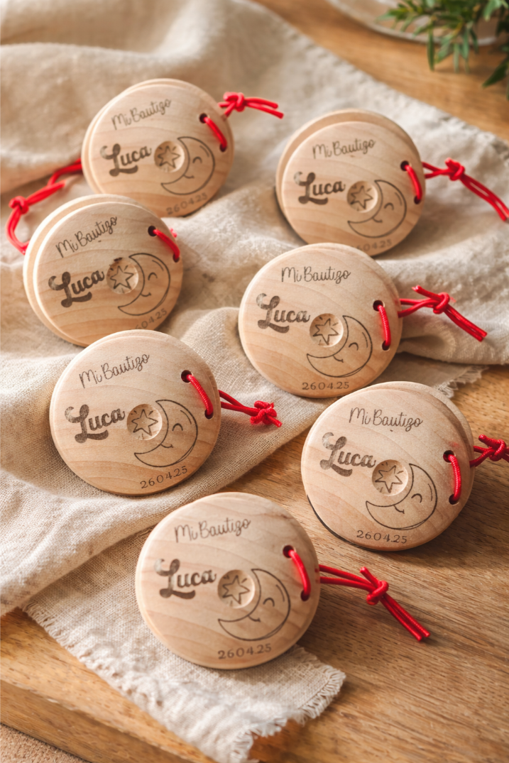 Castañuelas de madera personalizadas