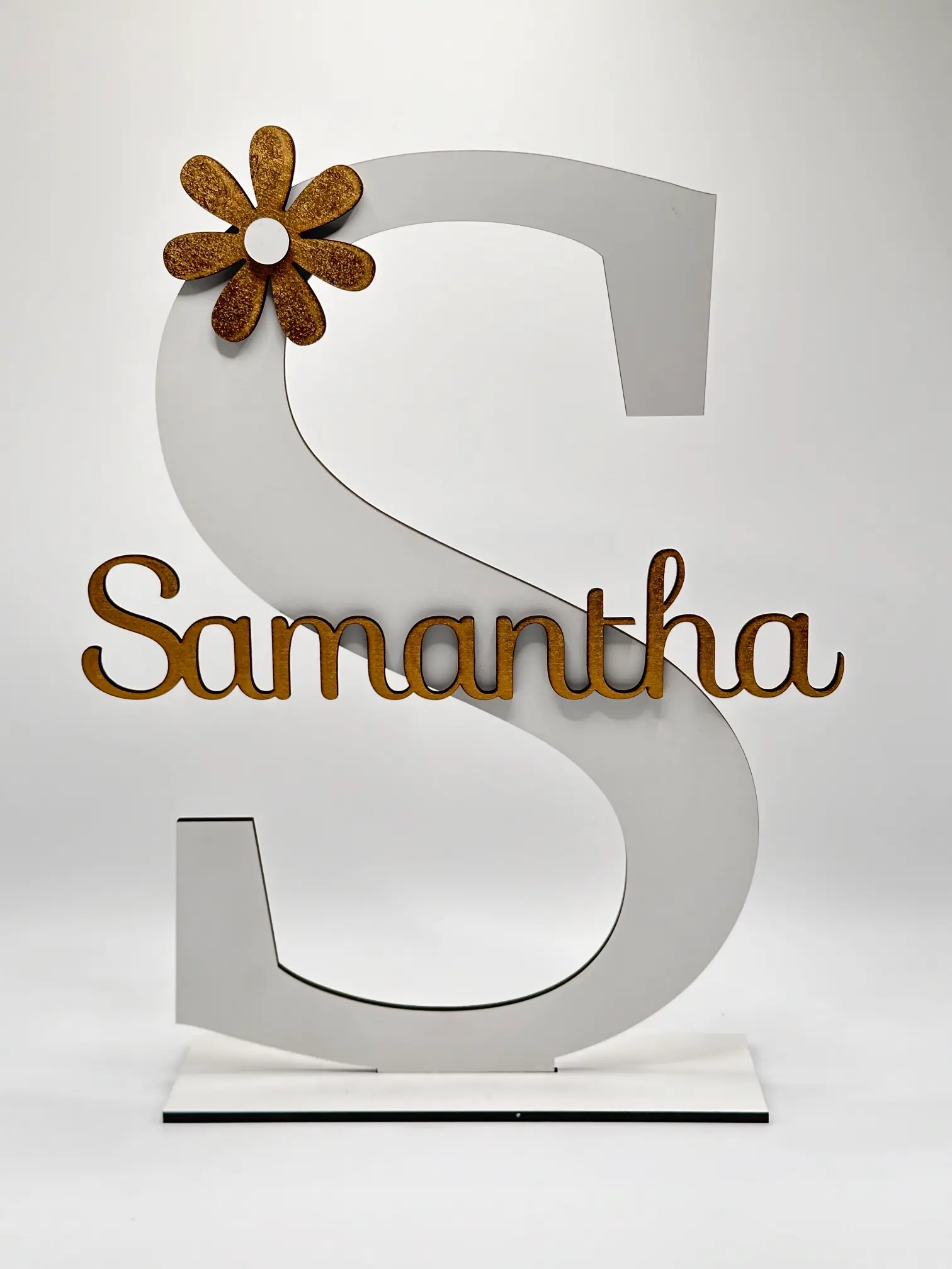 Letra personalizada con nombre