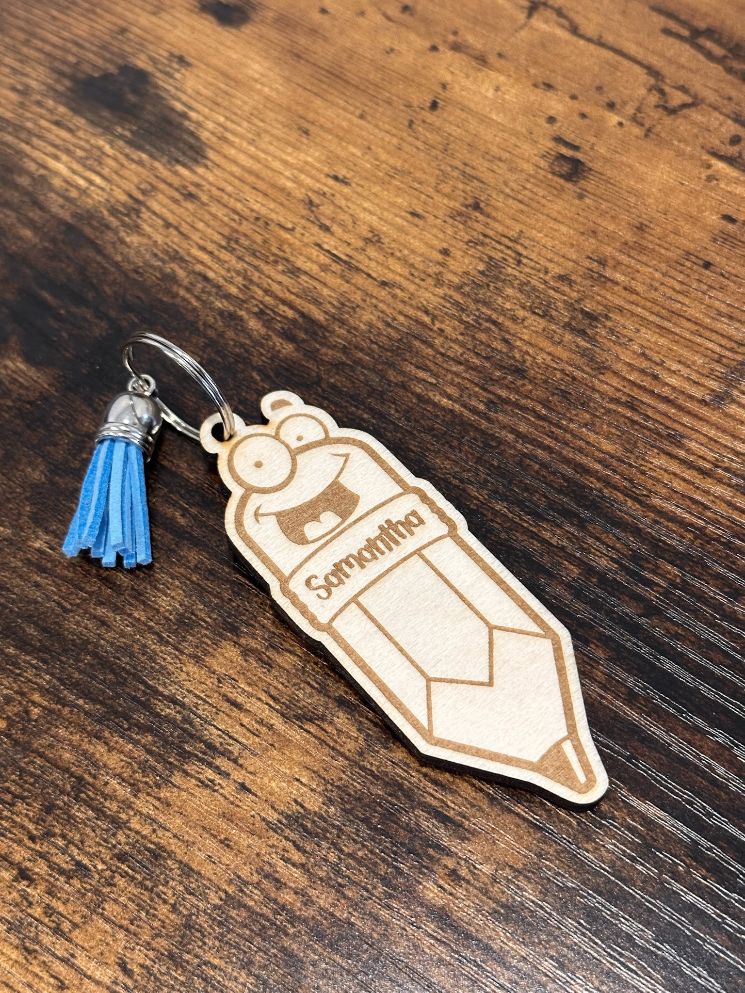 Llavero marca mochilas escolar personalizado - Imagen 2