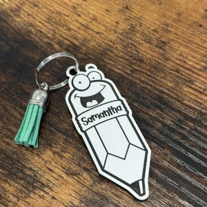 Llavero marca mochilas escolar personalizado