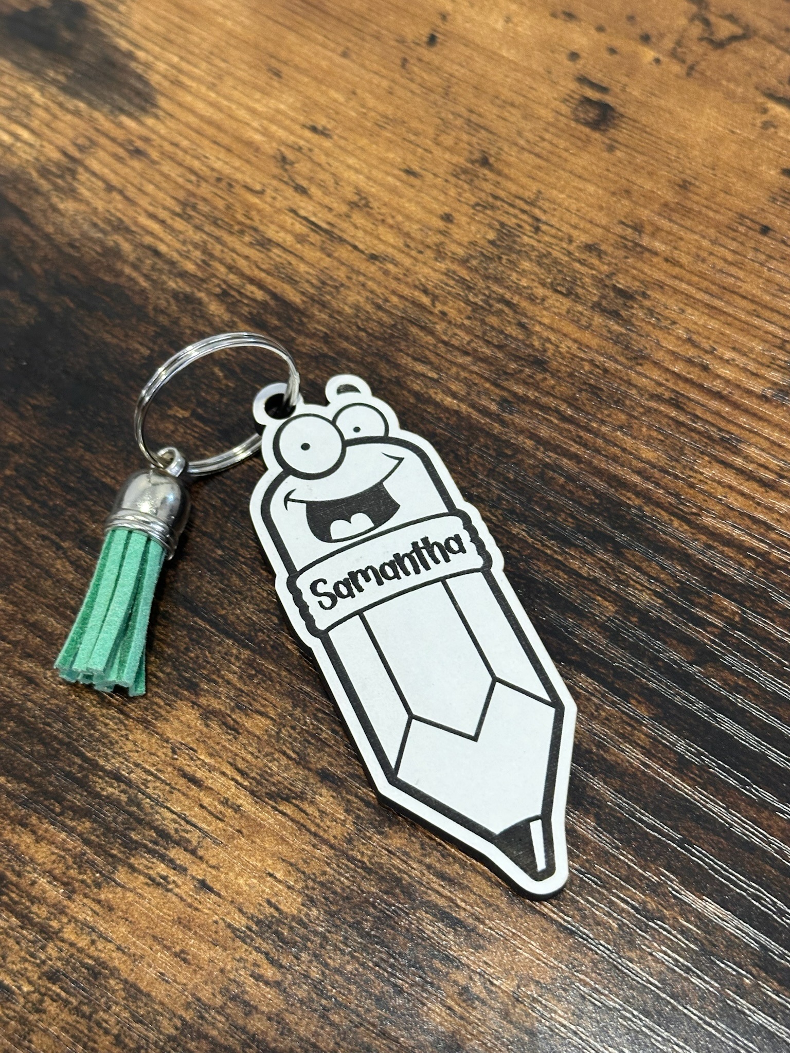 Llavero marca mochilas escolar personalizado