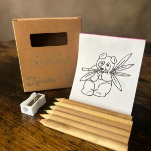 Set de pinturas para colorear personalizado