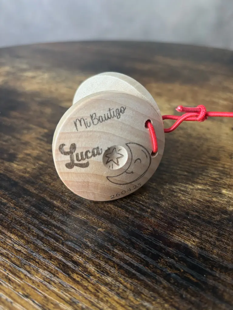 Castañuelas de madera personalizadas