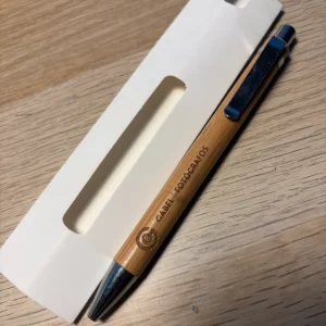 Bolígrafo de bambú personalizado