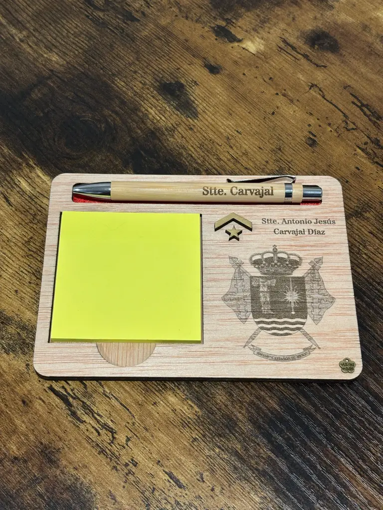 Set de notas militar personalizado - Imagen 2