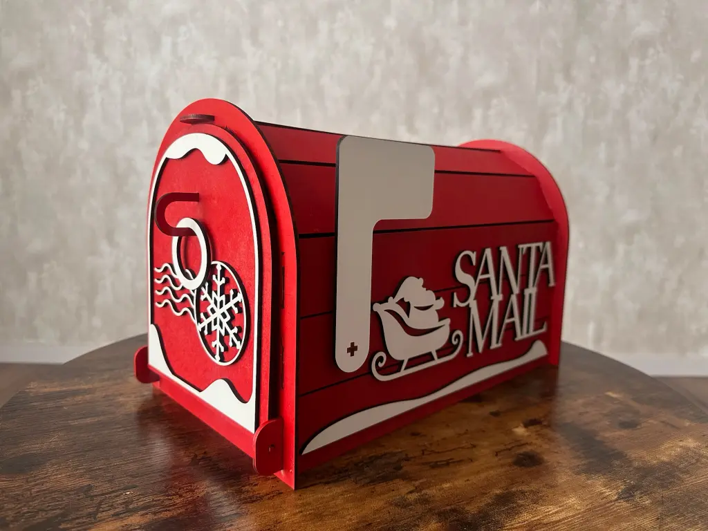 buzón de Navidad para Papá Noel