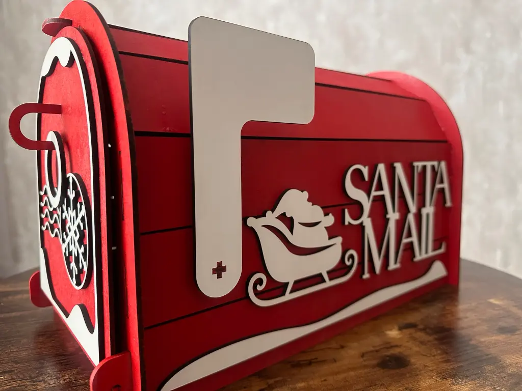 buzón de Navidad para Papá Noel