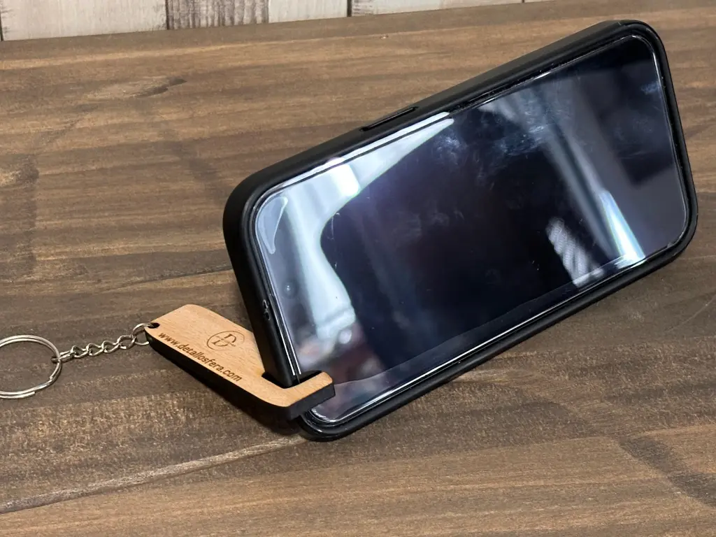 Llavero simple soporte móvil personalizado - Imagen 2