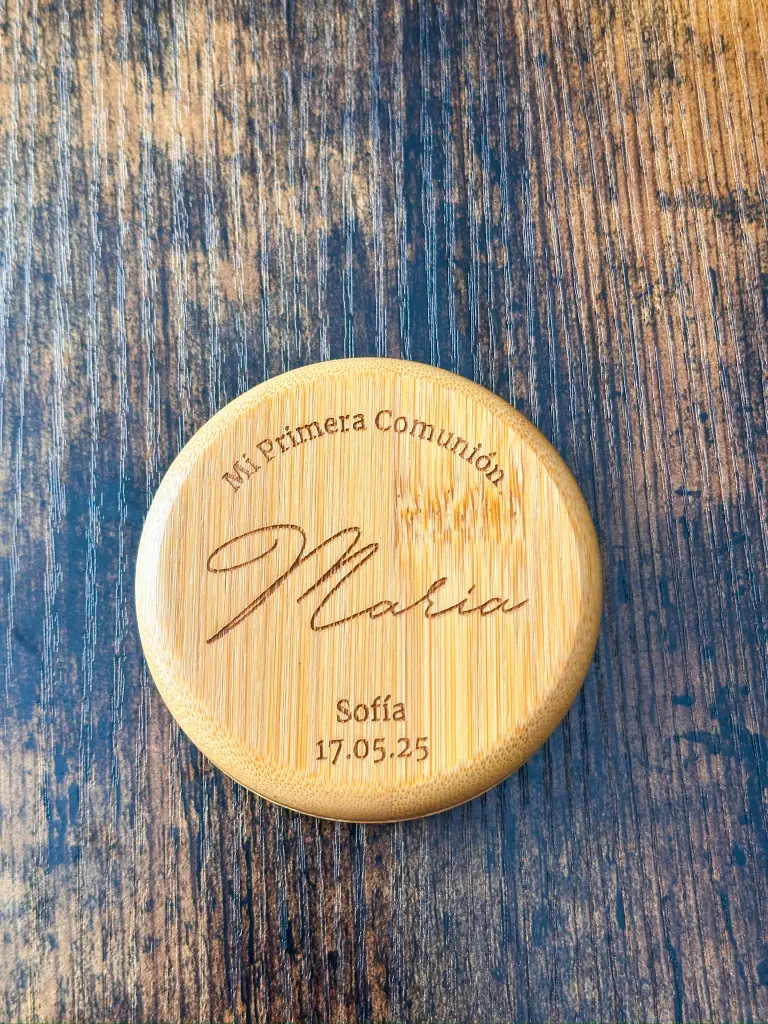 Peine con espejo de bolsillo personalizado - Imagen 2