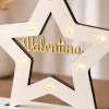 Lámpara LED estrella personalizada