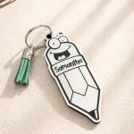 Llavero marca mochilas escolar personalizado