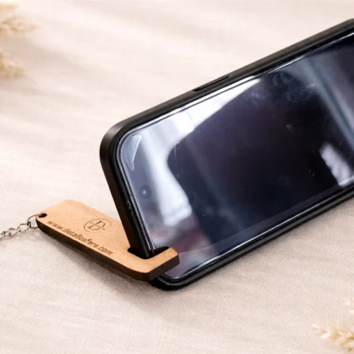 Llavero simple soporte móvil personalizado