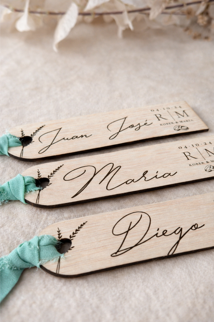 Marcasitios y marcapáginas personalizados