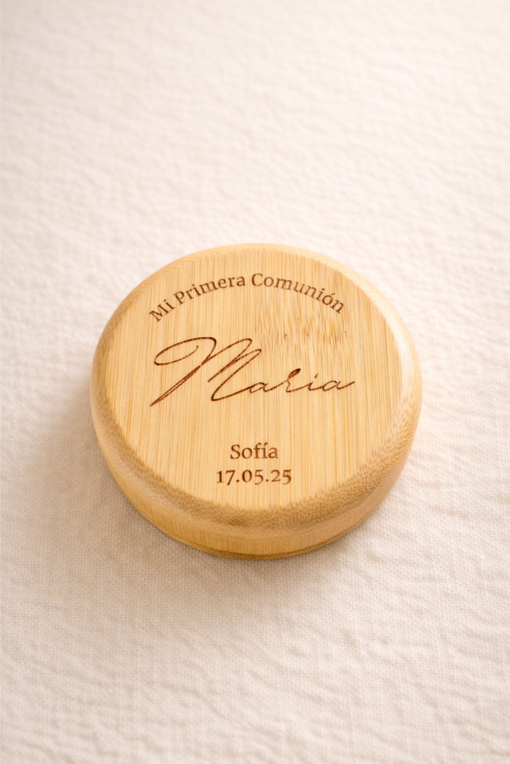 Peine con espejo de bolsillo personalizado