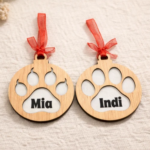 Bola Huella Mascotas Personalizada