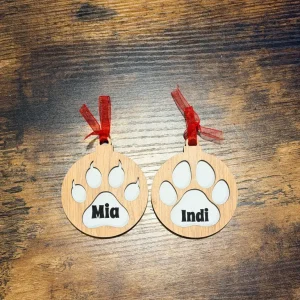 Bola Huella Mascotas Personalizada