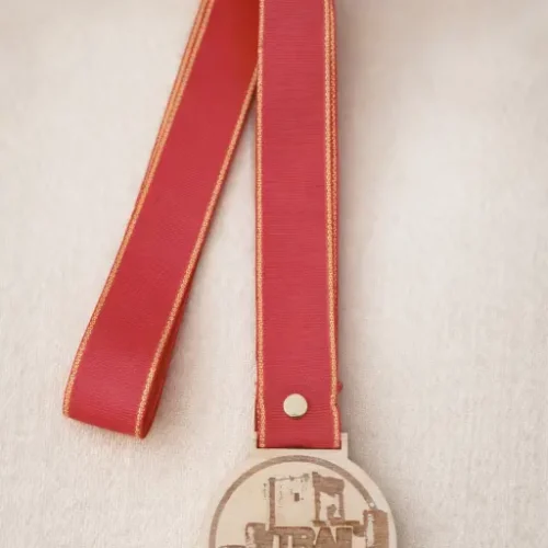 medalla grabada para eventos