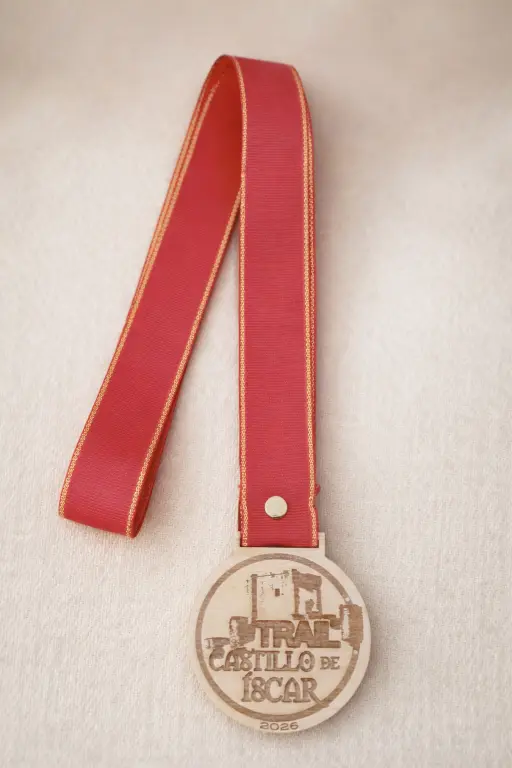 medalla grabada para eventos