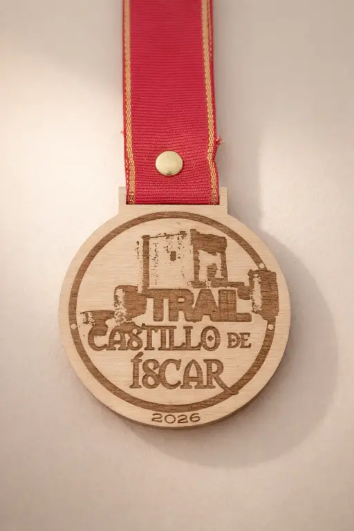 medalla grabada para eventos