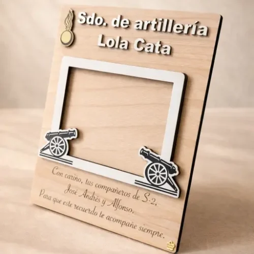 placa personalizada con foto