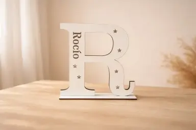 Lámpara LED con Nombre Personalizado — Letra Luminosa