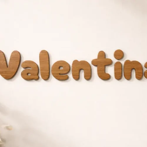 Letras Personalizadas en Madera con Nombre — Únicas